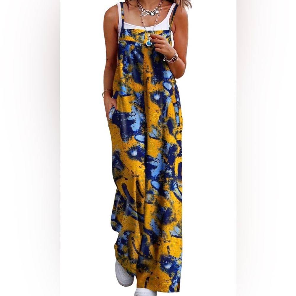 Women’s Summer Boho Cotton Overalls